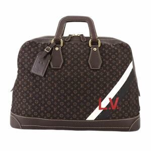 LOUIS VUITTON Brown Monogram Boston Bag